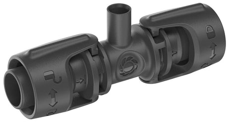 Raccordo a T Gardena micro-drip-system per collegamento irrigatore (grigio scuro)