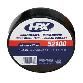 Nastro isolante prodotti HPX 52100 vde 19mm 20mtr nero