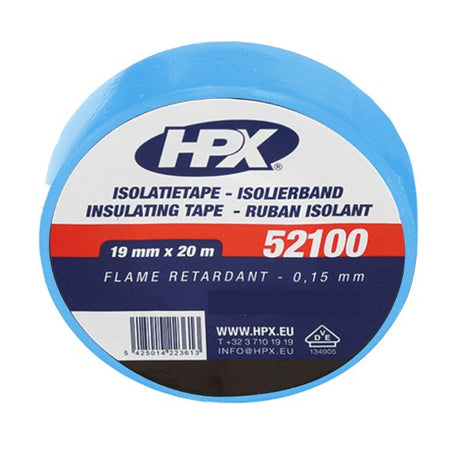 Nastro isolante prodotti HPX 52100 vde 19mm 20mtr blu