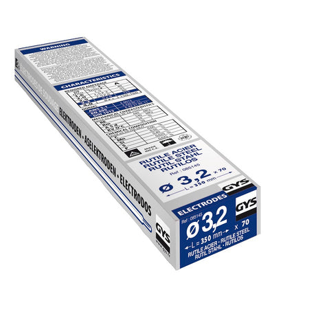 Elettrodo per saldatura prodotti Gys 3 2mm 70pz