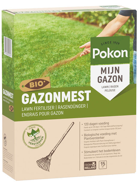 Concime per prato biologico Pokon Products per 15 m2 1 kg