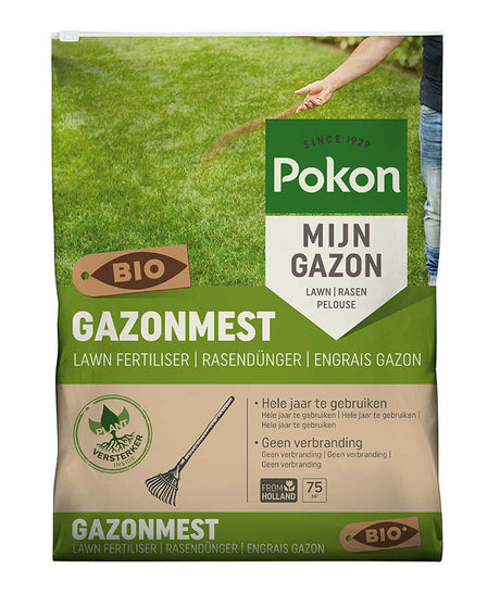 Concime bio per prato Pokon Products per 75 m2 5 kg