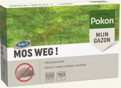 I prodotti Pokon rimuovono 5 25 kg per 150 m2