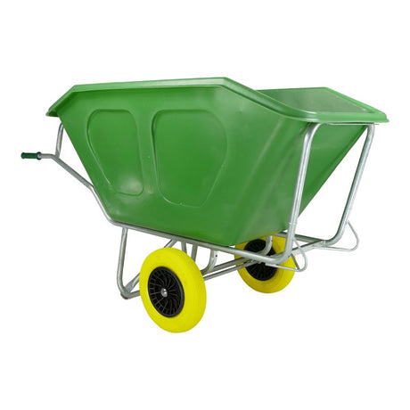 Carriola Fort Products f s 500l base zincata verde ruota da 2 nml
