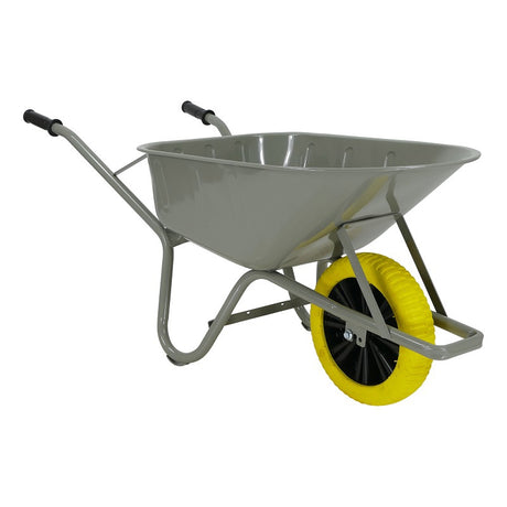 Prodotti Altrad carriola robusta 80 completa di ruote in gel grigio plusnml