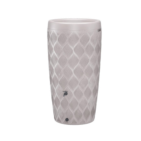 Prodotti botte di pioggia flusso bianco 240l incl. fioriera