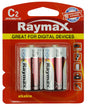Prodotti Raymax batteria alcalina lr14 c 1 5v x2 pz