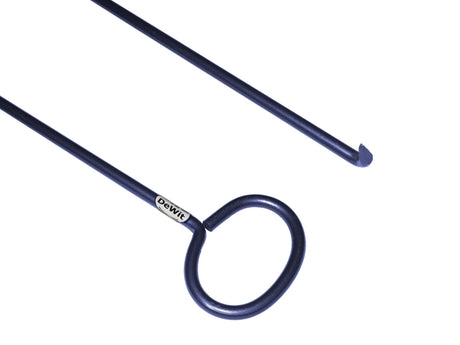 Gancio per chiusino per prodotti bianchi 500 x 12 mm dewhite