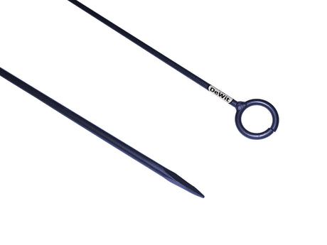 Il perno del filo dei prodotti bianchi è chiuso con occhiello aperto 600 x 10 mm sbiancato