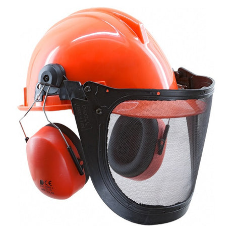 Prodotti kit forestale cuffia visiera casco