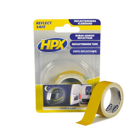 Nastro riflettente prodotti HPX giallo 19mm 1 50 mtr