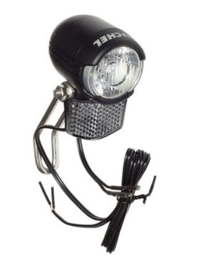 Faro anteriore LED Buchel lucido 40 dinamo al mozzo 40 lux stvzo