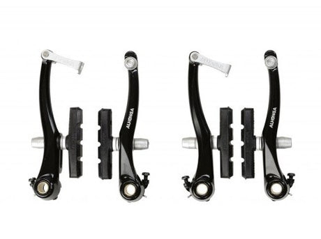 V-Brake REM-Set Black Front + posteriore Completo