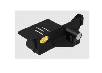 Portapacchi posteriore Steco con blocco batteria - per batteria Bosch BES2 BES3 - nero