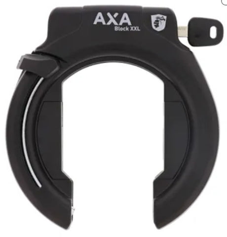 Blocco blocco dell'anello xxl nero