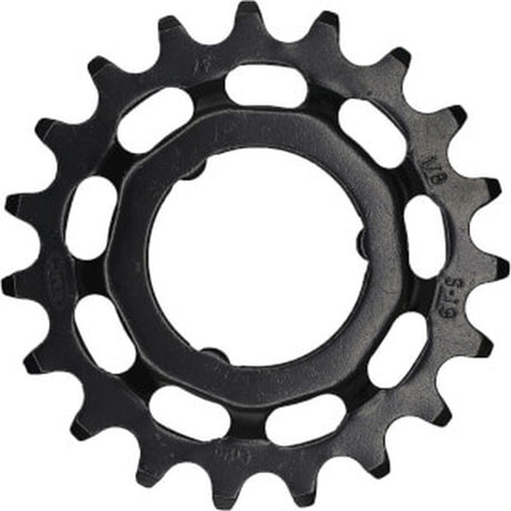 KMC Shimano Gear 17t, cromoly nero