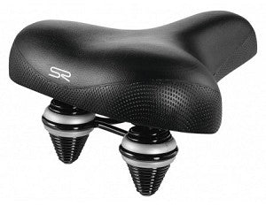 Sella tour SR 6954 GTT sospensione a molla drifter media nera + tracolla sfusa