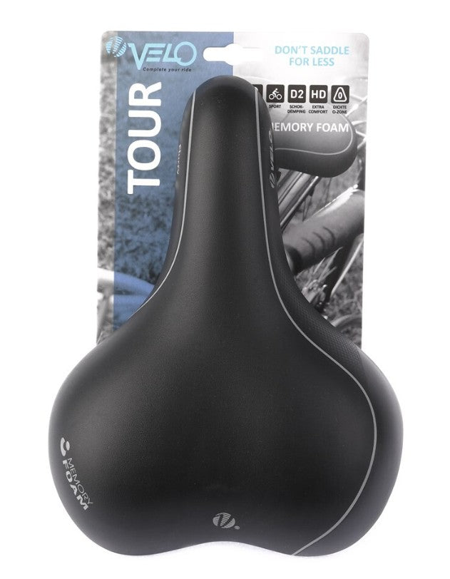 Sella Velo da tour sottovuoto con o-zone e memory foam, da donna