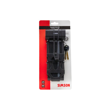 Lucchetto pieghevole Simson piega 120 cm | livello di sicurezza 10