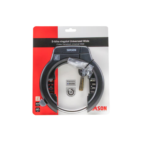Simson antifurto da telaio universale inserto e-bike largo 80mm art**