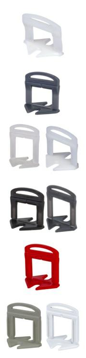 Clip del sistema di livellamento Rubi Delta | 11-20mm| 1,5 mm| 100 pezzi - 02846