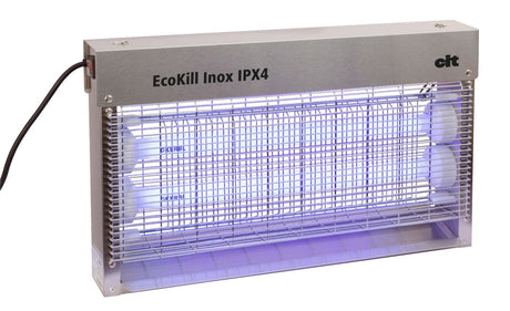 Ecokill products electric fly box stainless steel ipx4 2 x 15w