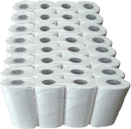 Prodotti rotolo da cucina balla di cellulosa bianca un rotolo 16x2