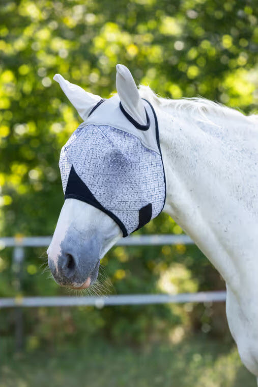 Prodotti maschera antimosche con orecchie grigio chiaro mt cob