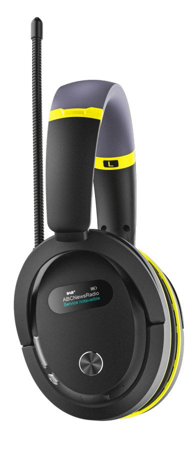 Le cuffie antirumore dei prodotti Kerbl funzionano e proteggono con la radio dabplus e il bluetooth