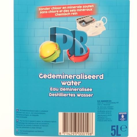 Prodotti acqua demineralizzata 5 litri