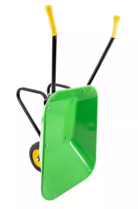 MM Products Carriola per bambini contenitore in metallo verde