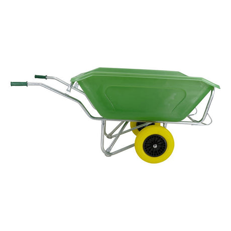 Carriola Fort Products f s 350l base zincata verde ruota da 2 mm