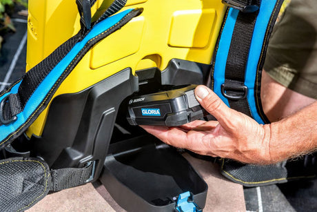 Gloria prodotti spruzzatore a batteria a zaino pro 1200 li con batteria ex e caricabatterie