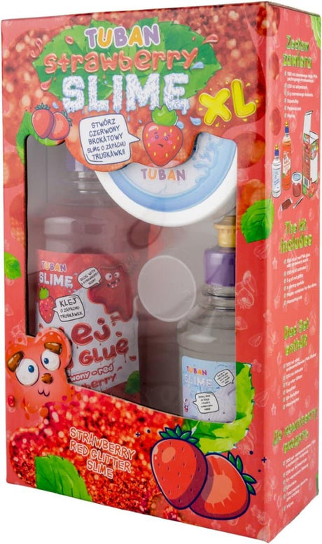 Tuban - kit – slime fai da te – fragola xl