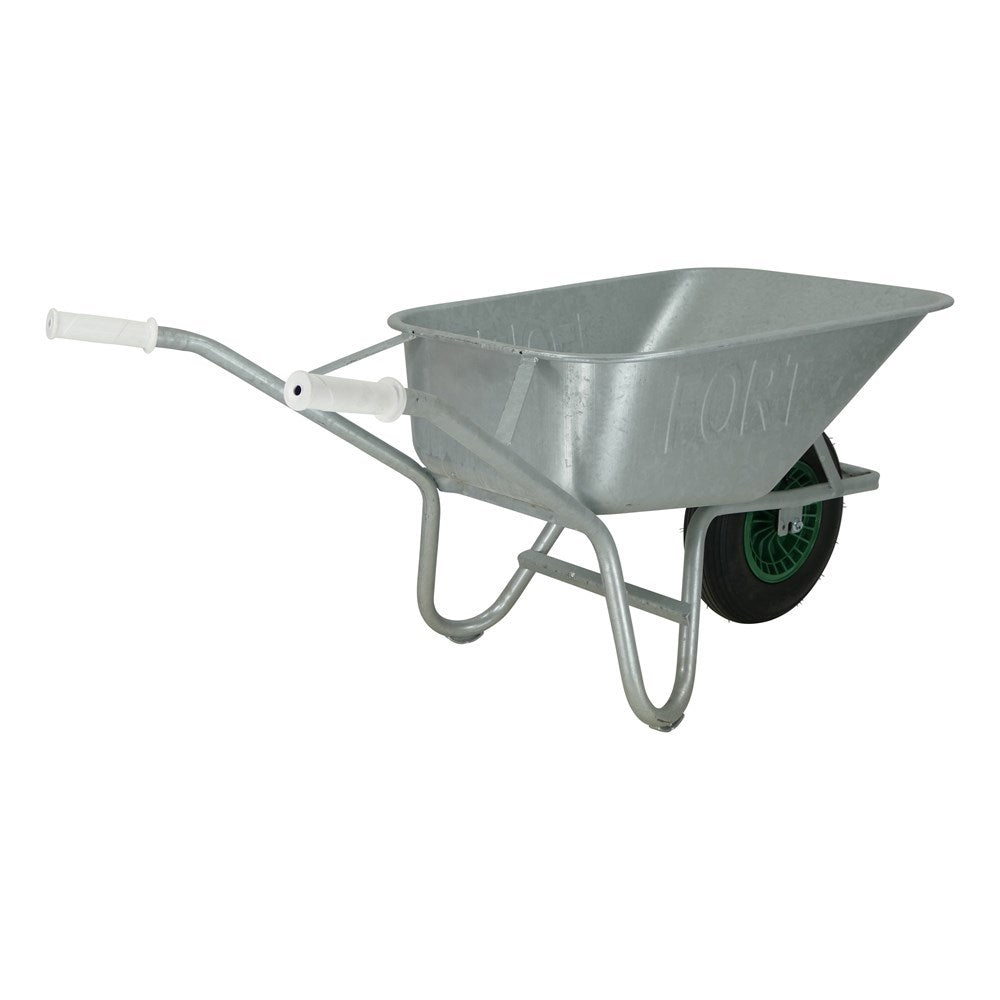 Carriola Fort Products da 100 litri completamente zincata
