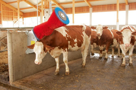 Prodotti happycow spazzola per mucche uno orizzontale