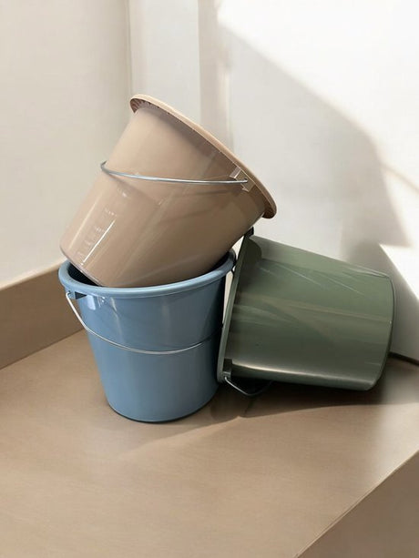 Prodotti per la casa secchio in plastica da 10 litri colori eco