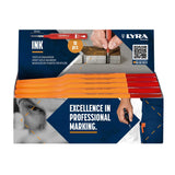 Marcatore di marca marcatore profondo prodotti Lyra rosso