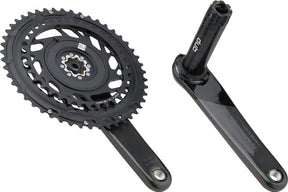 Guarnitura in carbonio Sram force d2 dub dm 2x12 velocità
