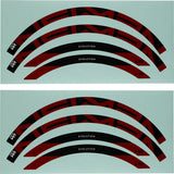 Kit decalcomanie per cerchi Newmen a.35