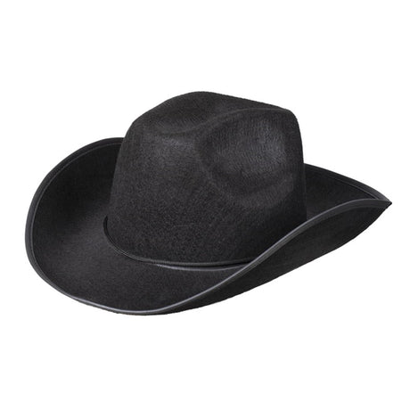 Cappello da cowboy Boland rodeo in feltro nero