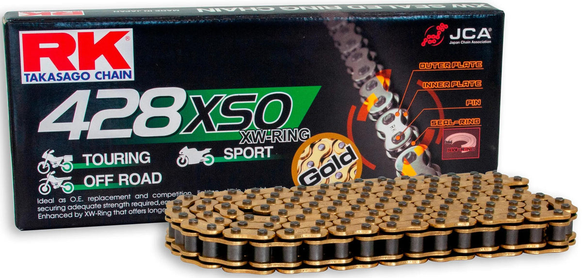 Catene Rk 428 xso 138 c oro oro aperte
