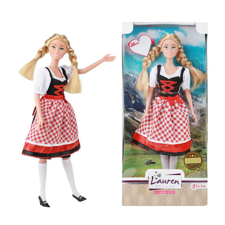 Toi-toys toi Toys Lauren bambola adolescente in costume tradizionale Dirndl