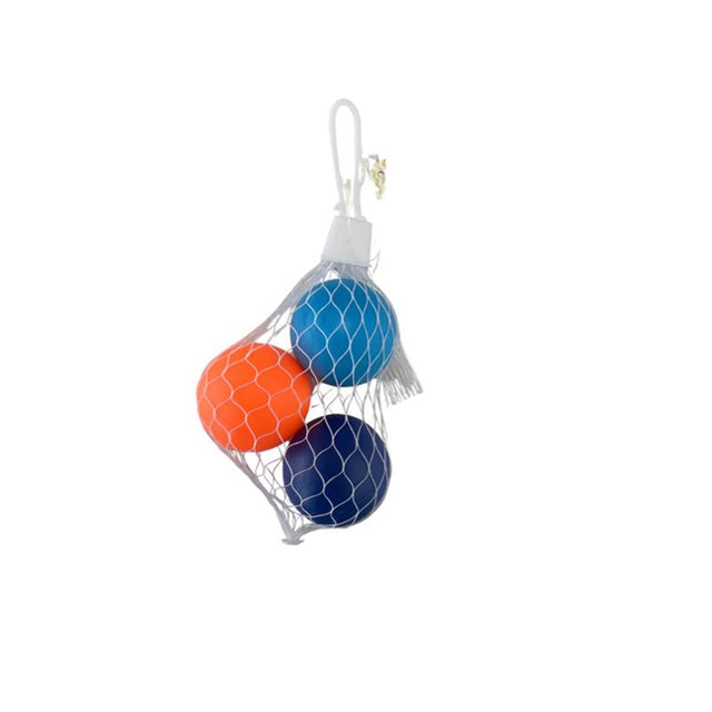Palline da beachball Aro houseware rete da 40 mm con 3 pezzi di colori assortiti