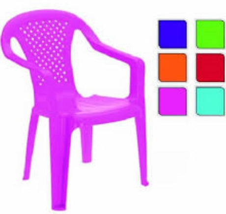 Sedia da giardino per bambini Pro Garden in plastica Sweet Candy 37x35 cm