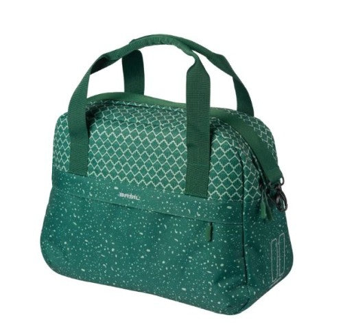 Basil bag singola 18411 borsa a tracolla per bicicletta flair 18l. verde