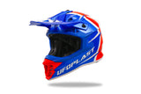 Casco motocross Ufo Plast Intrepid Casco Interpid M Blu Rosso