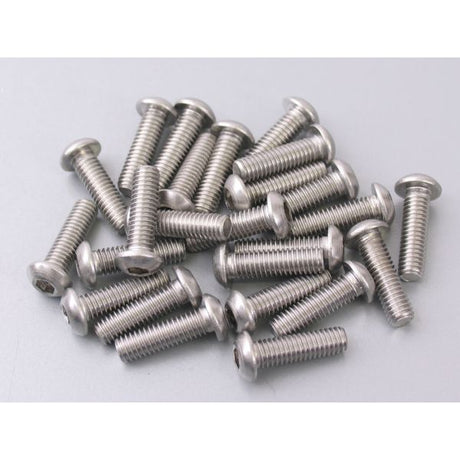 Allenbout Bolkop M6 x 20 mm in acciaio inossidabile 25 pezzi (214291)