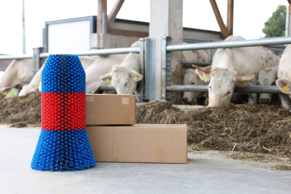 Prodotti happycow spazzola per bovini flexiswing