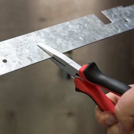 Pinze a becchi mezzotondi piatti 160mm dei prodotti Connex